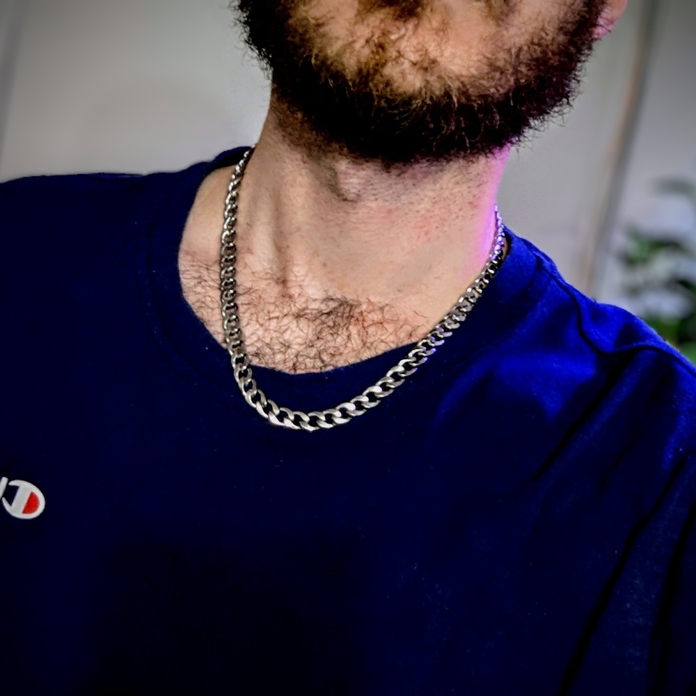 Source Unknown Men's Bold Silver Chain - Picture 4 of 4